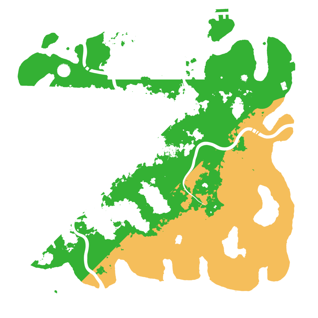 Biome Rust Map: Procedural Map, Size: 4250, Seed: 1511536415