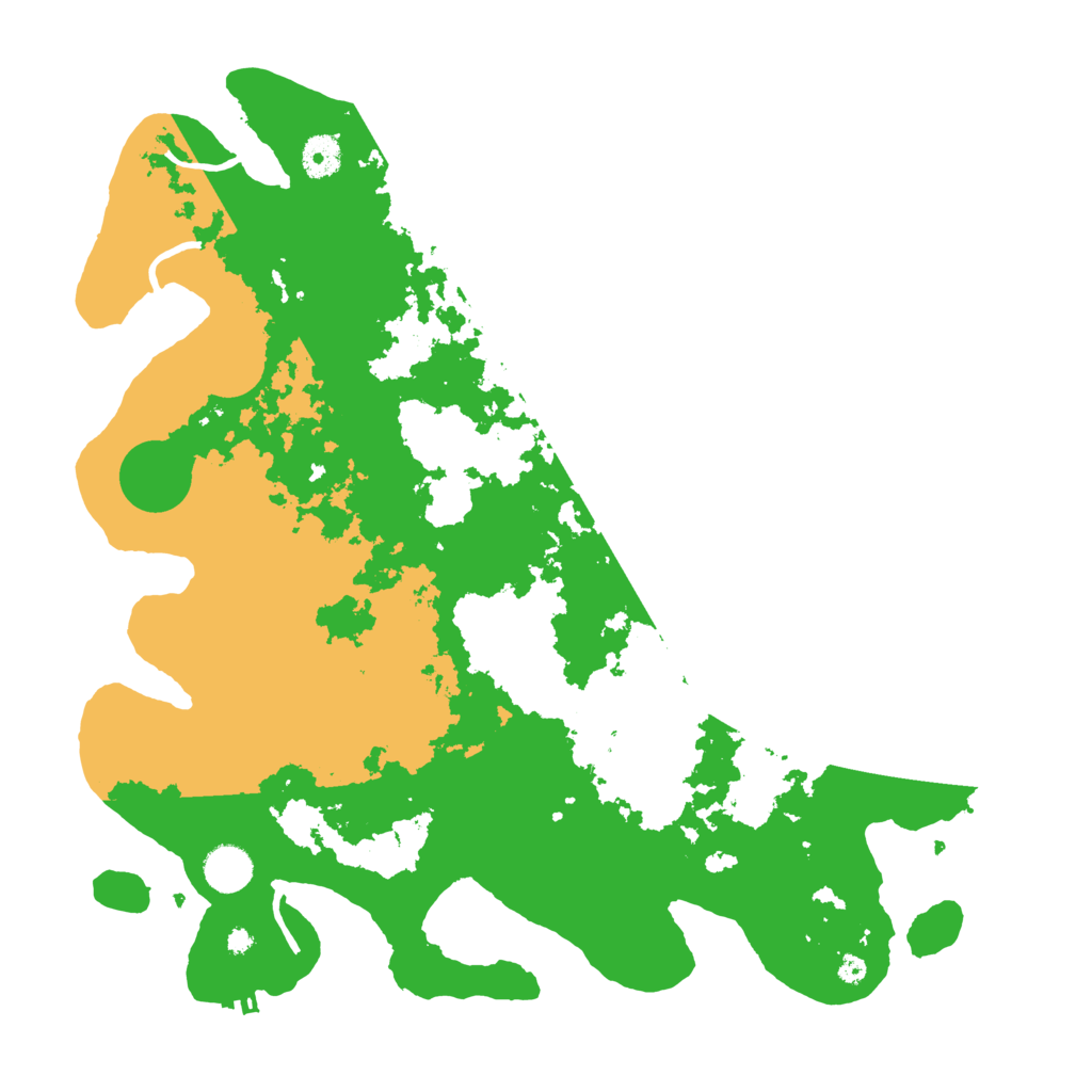 Biome Rust Map: Procedural Map, Size: 4000, Seed: 43434