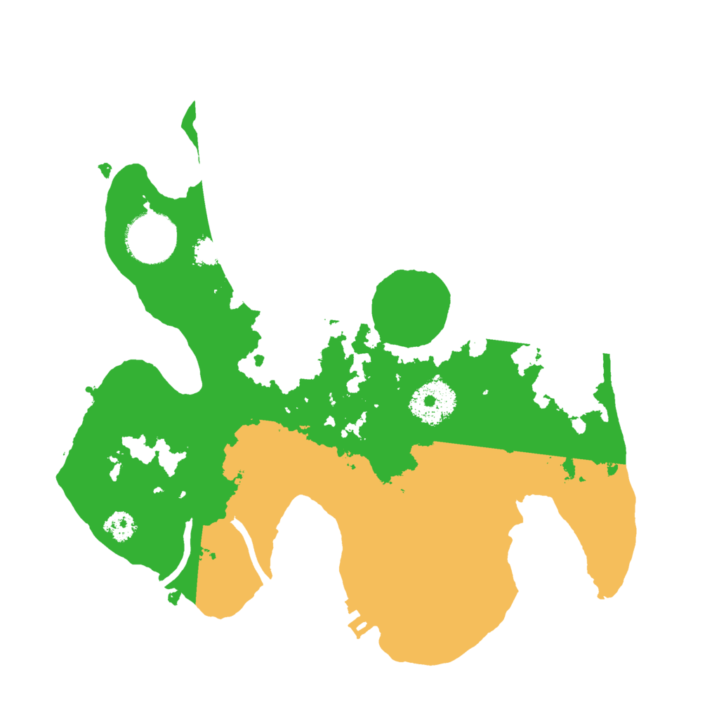 Biome Rust Map: Procedural Map, Size: 2500, Seed: 1175675008