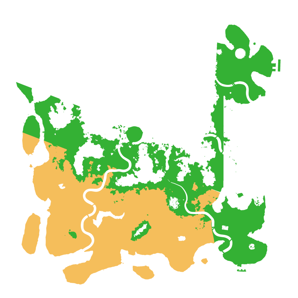 Biome Rust Map: Procedural Map, Size: 5000, Seed: 456789
