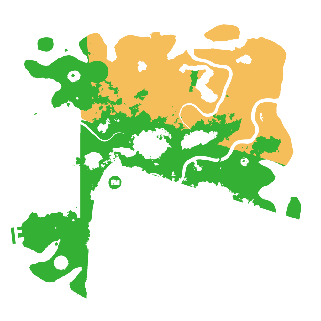 Biome Rust Map: Procedural Map, Size: 4000, Seed: 474101