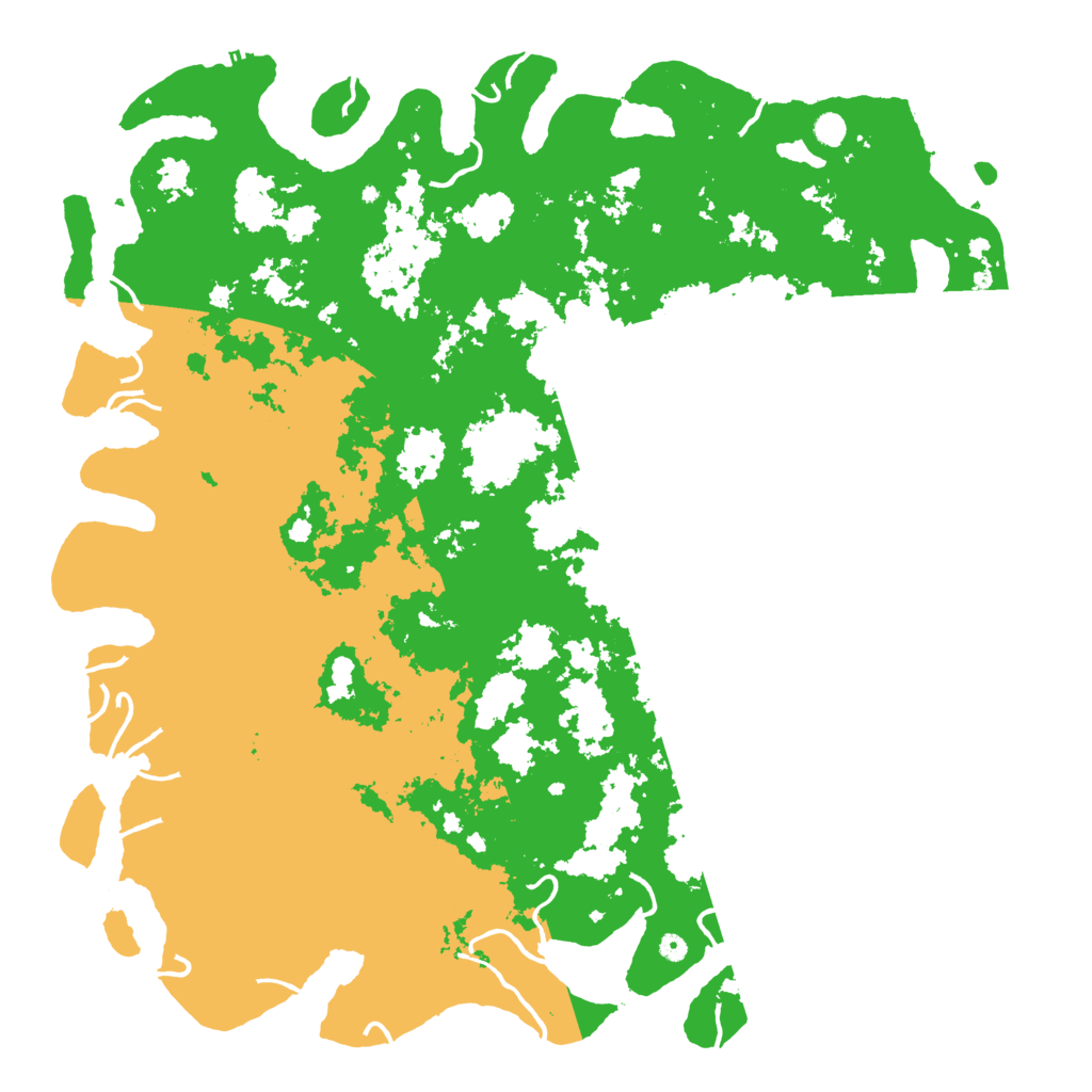 Biome Rust Map: Procedural Map, Size: 6000, Seed: 25542