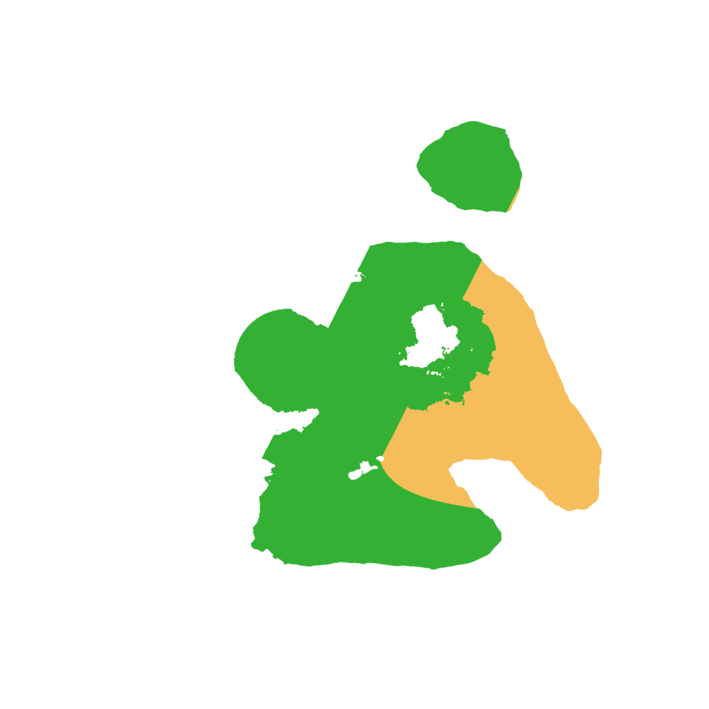 Biome Rust Map: Barren, Size: 2000, Seed: 42