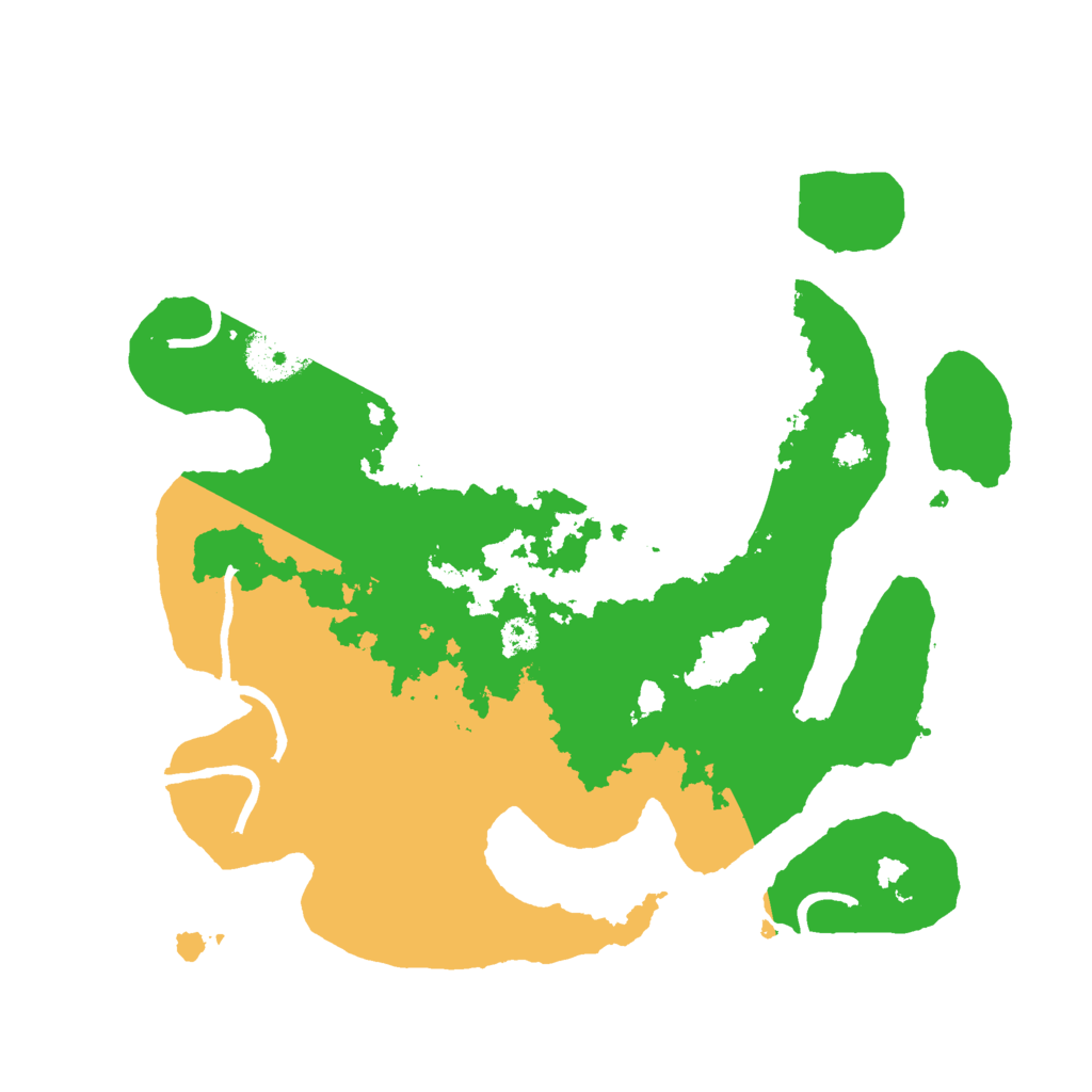 Biome Rust Map: Procedural Map, Size: 3000, Seed: 2446236