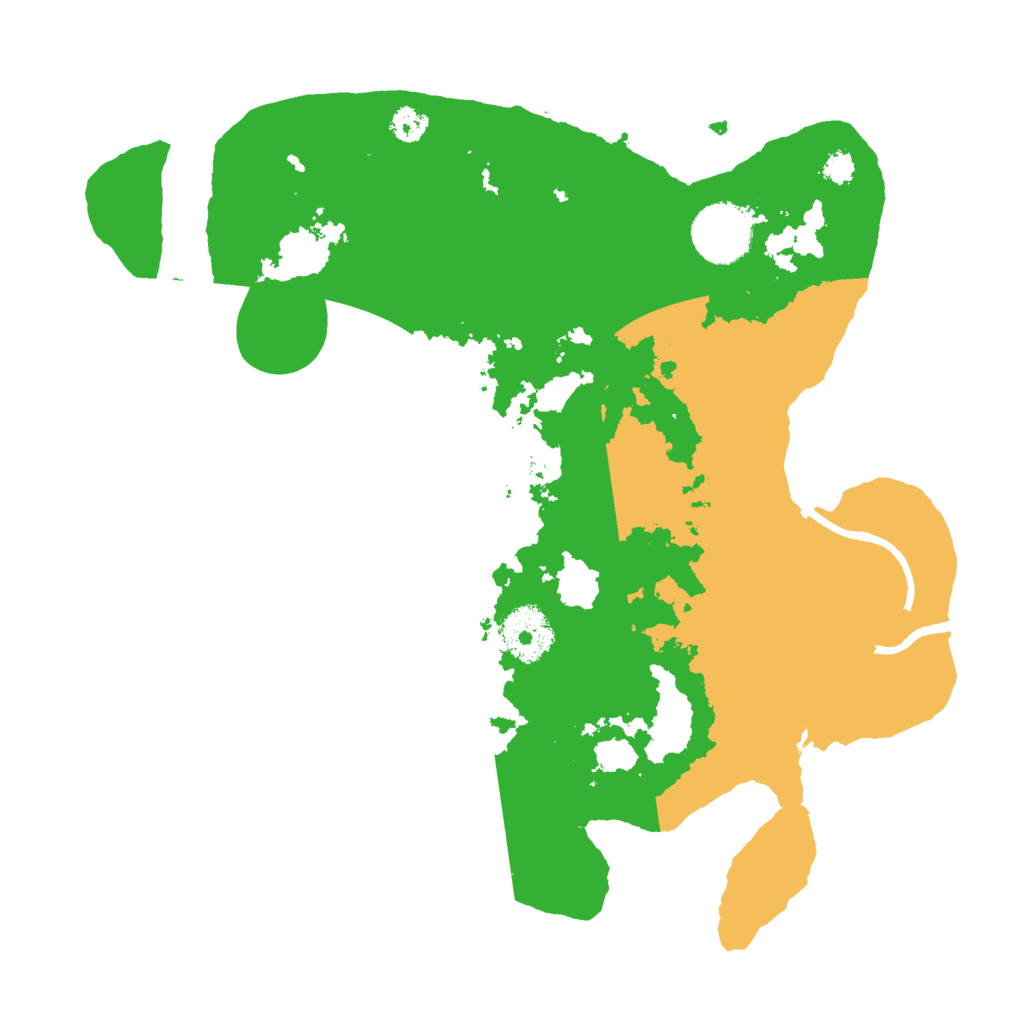 Biome Rust Map: Procedural Map, Size: 3000, Seed: 8746205