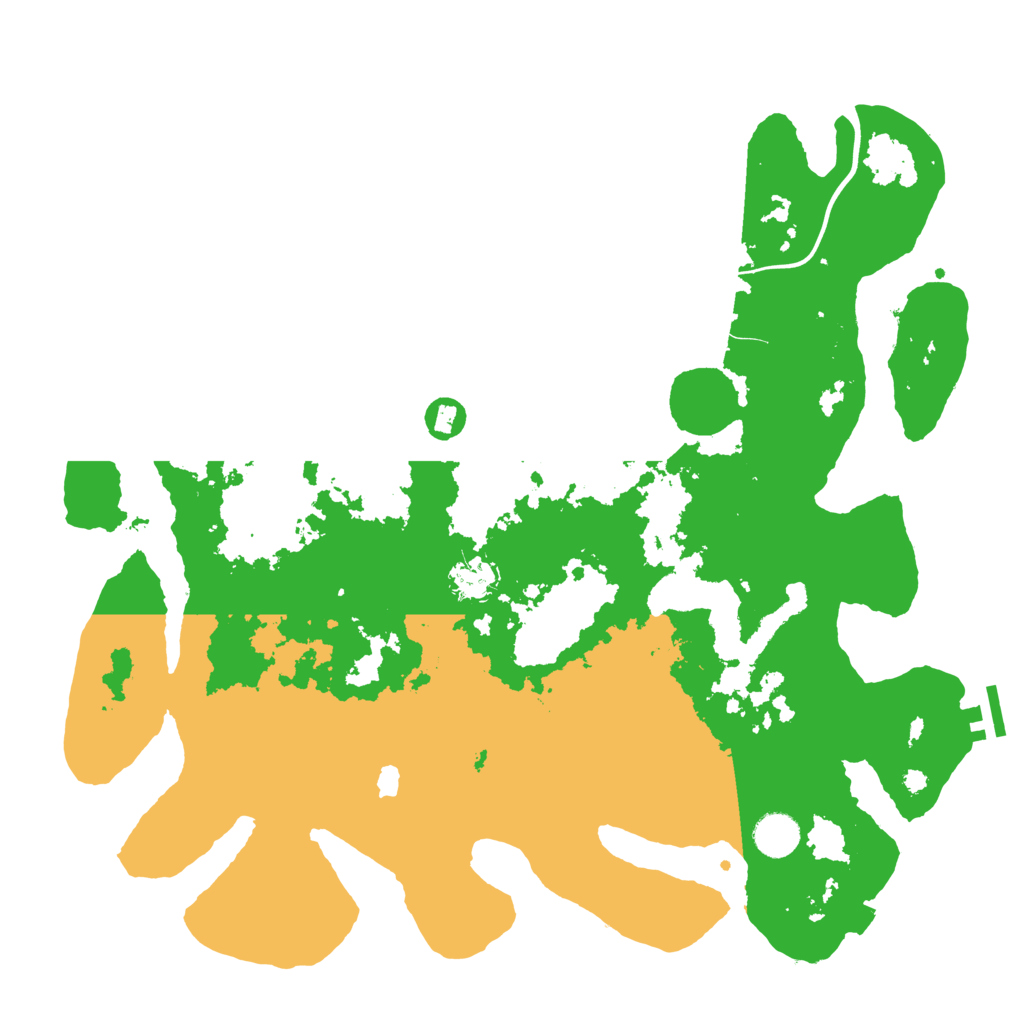 Biome Rust Map: Procedural Map, Size: 4000, Seed: 676738