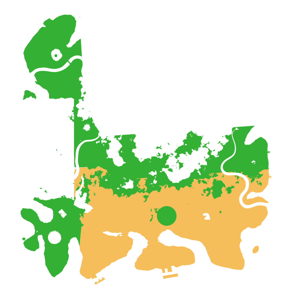 Biome Rust Map: Procedural Map, Size: 4000, Seed: 820468