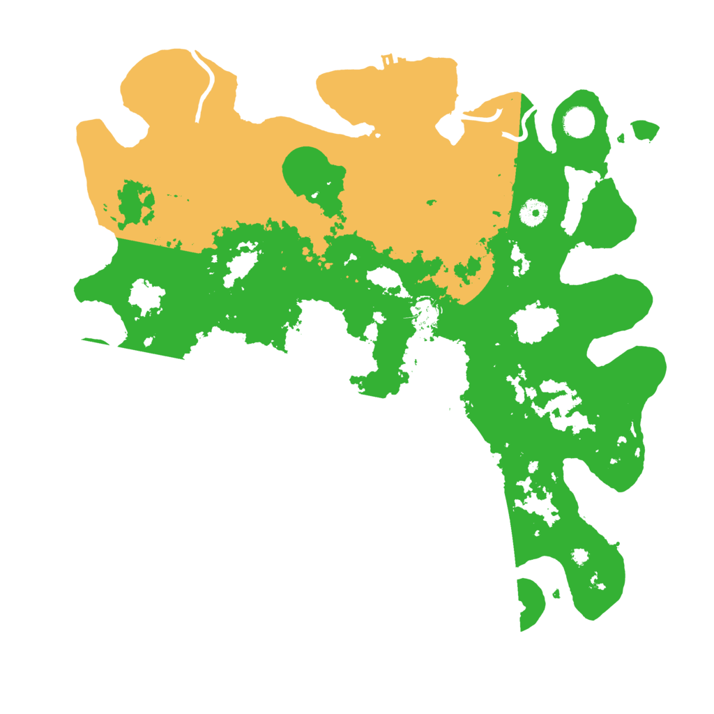 Biome Rust Map: Procedural Map, Size: 4000, Seed: 348610171