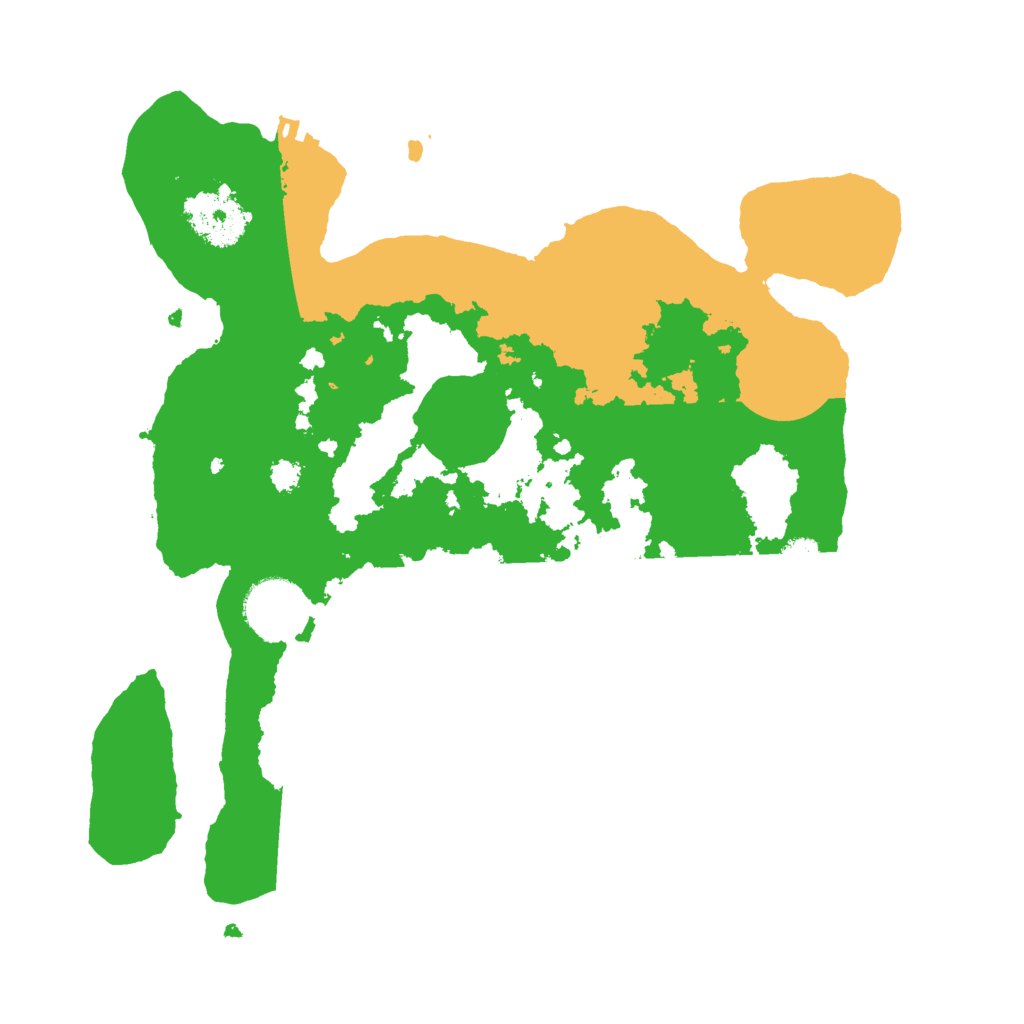 Biome Rust Map: Procedural Map, Size: 3000, Seed: 22996