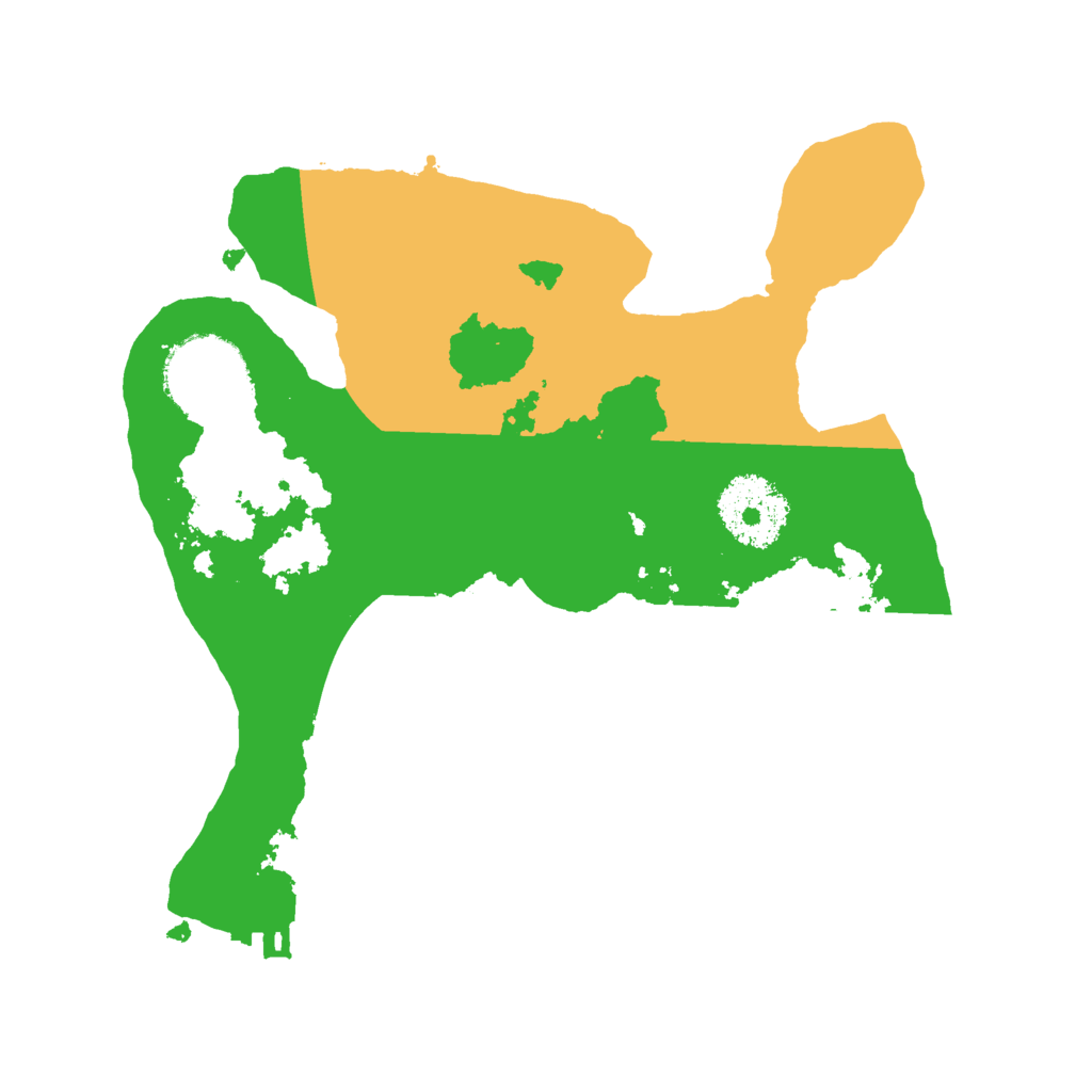 Biome Rust Map: Procedural Map, Size: 2400, Seed: 29082022