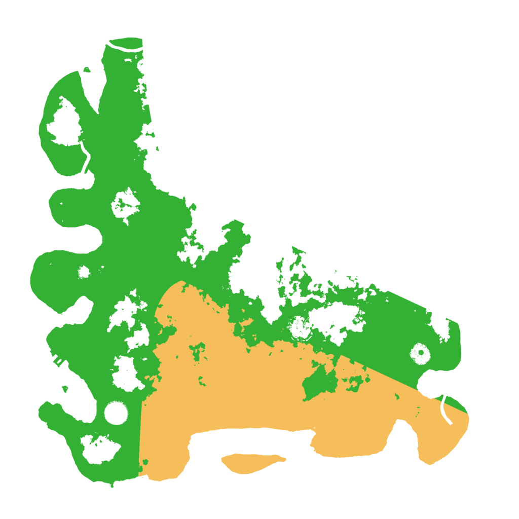 Biome Rust Map: Procedural Map, Size: 3900, Seed: 87749
