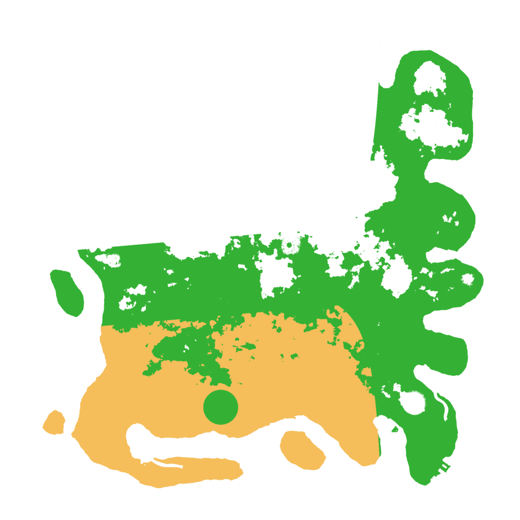 Biome Rust Map: Procedural Map, Size: 3950, Seed: 507489792