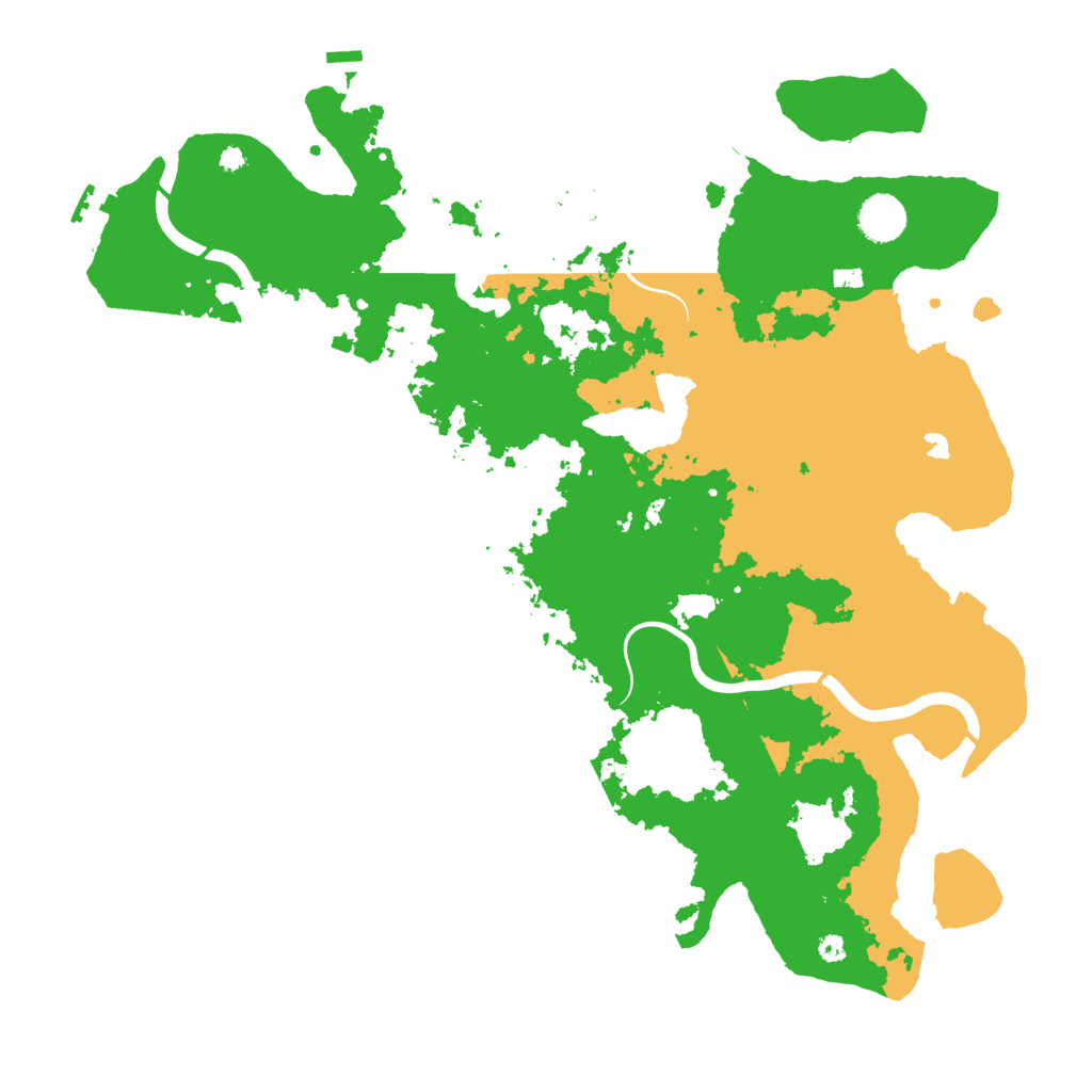 Biome Rust Map: Procedural Map, Size: 4000, Seed: 965956016
