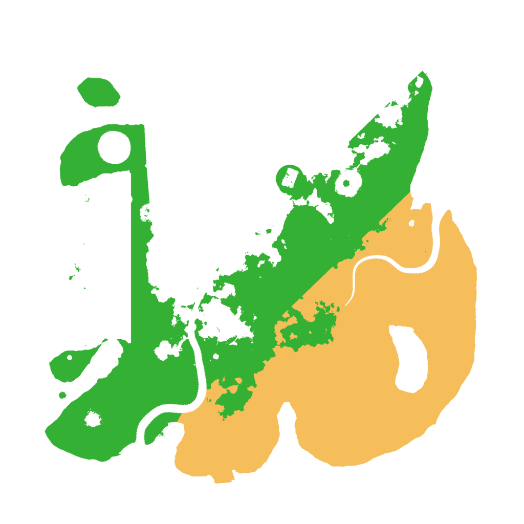 Biome Rust Map: Procedural Map, Size: 3000, Seed: 8764788