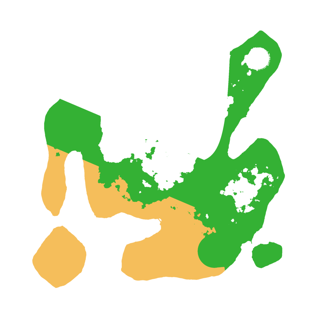 Biome Rust Map: Barren, Size: 2500, Seed: 226318721