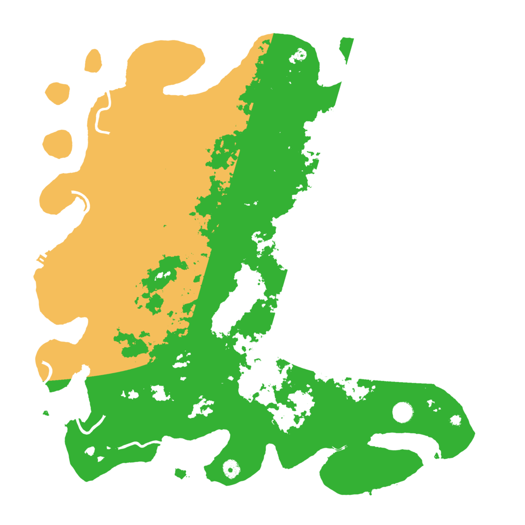 Biome Rust Map: Procedural Map, Size: 4500, Seed: 19780
