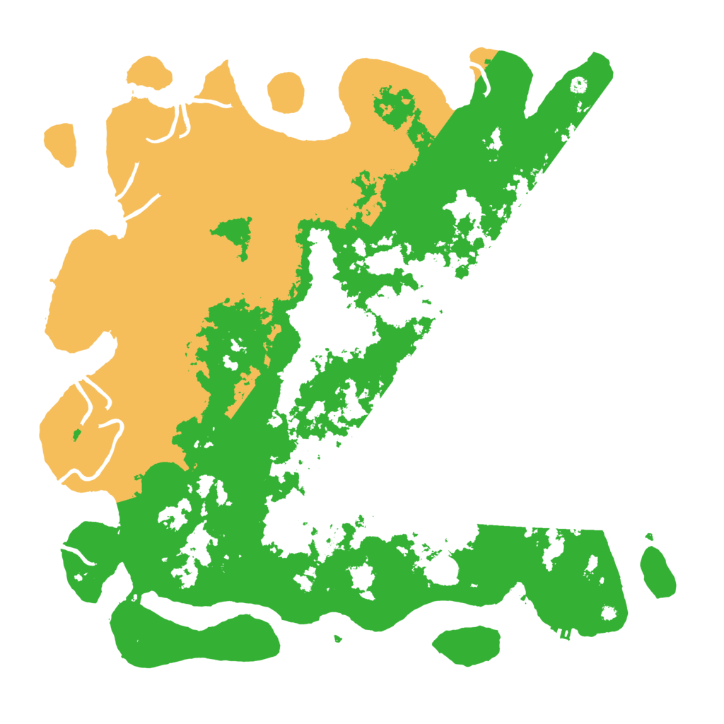 Biome Rust Map: Procedural Map, Size: 4500, Seed: 362162349