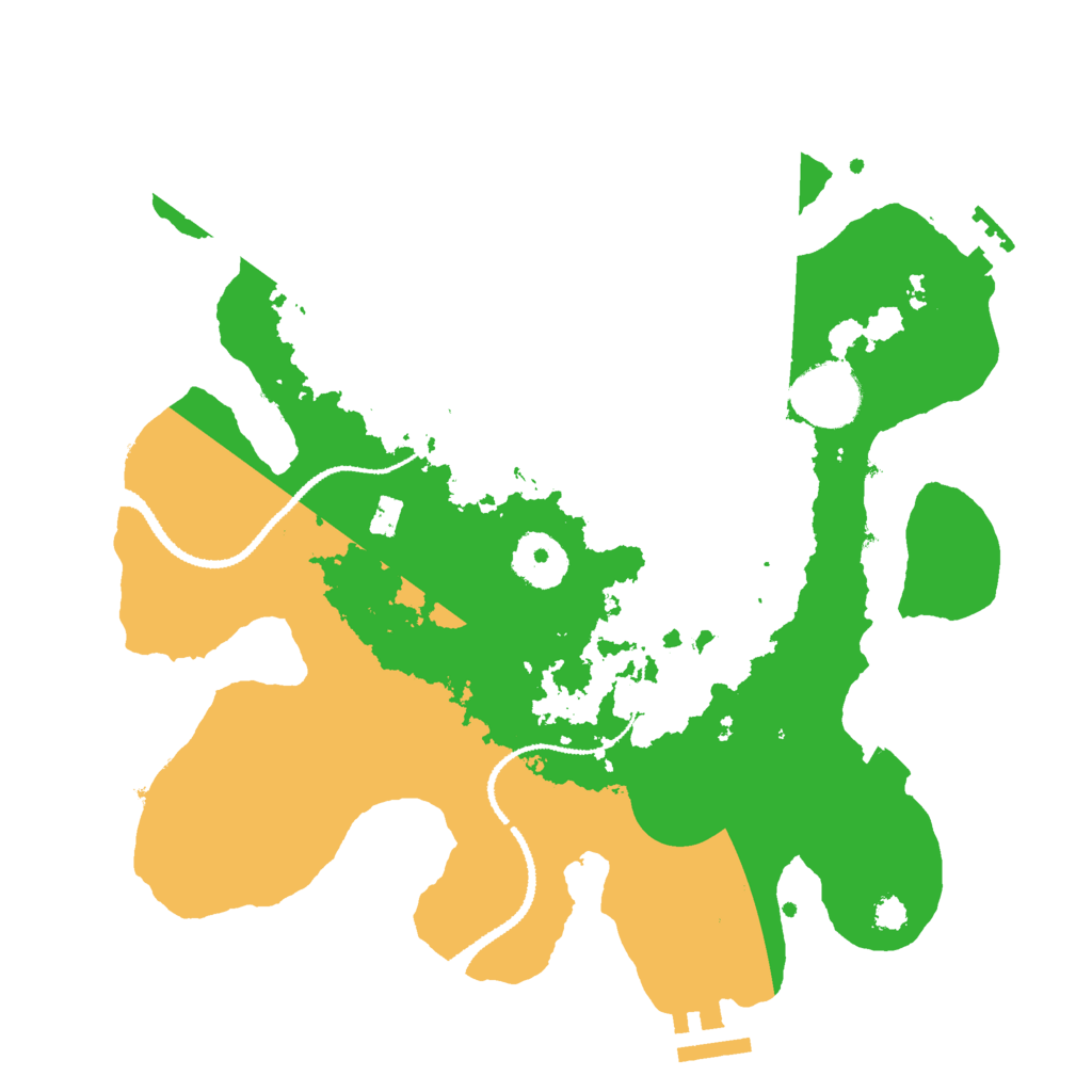 Biome Rust Map: Procedural Map, Size: 3000, Seed: 20329