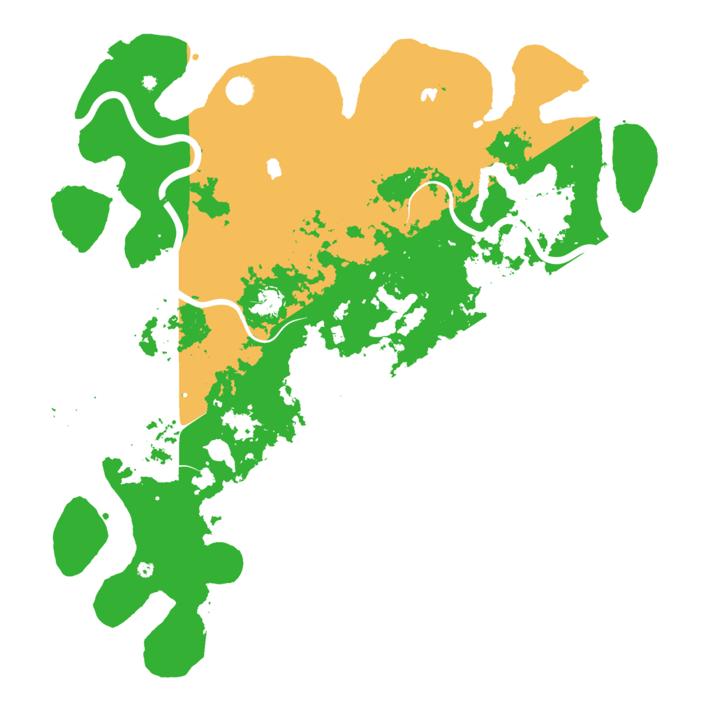 Biome Rust Map: Procedural Map, Size: 4500, Seed: 1575245654