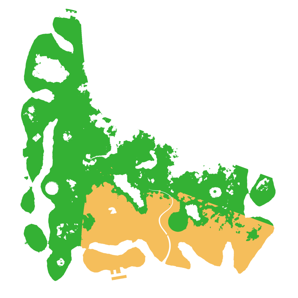 Biome Rust Map: Procedural Map, Size: 4000, Seed: 920539
