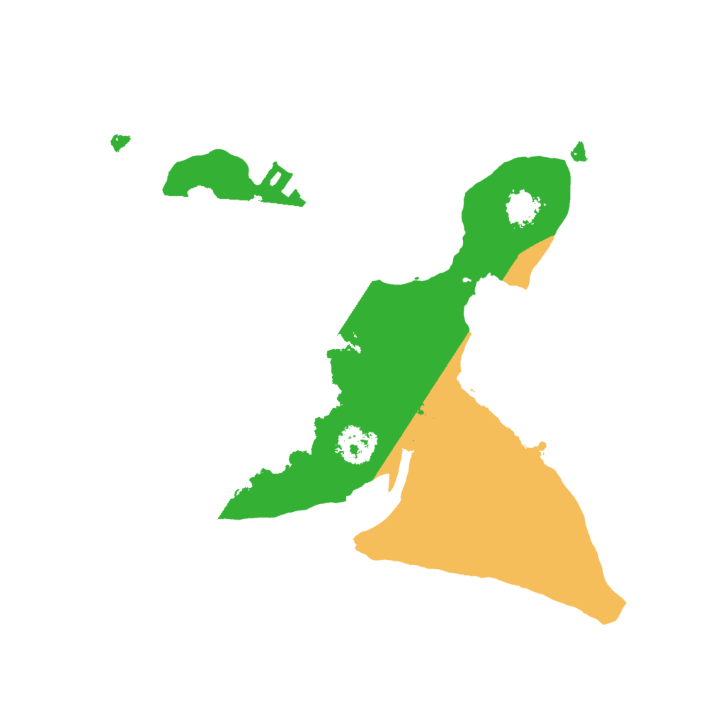 Biome Rust Map: Procedural Map, Size: 1950, Seed: 202300