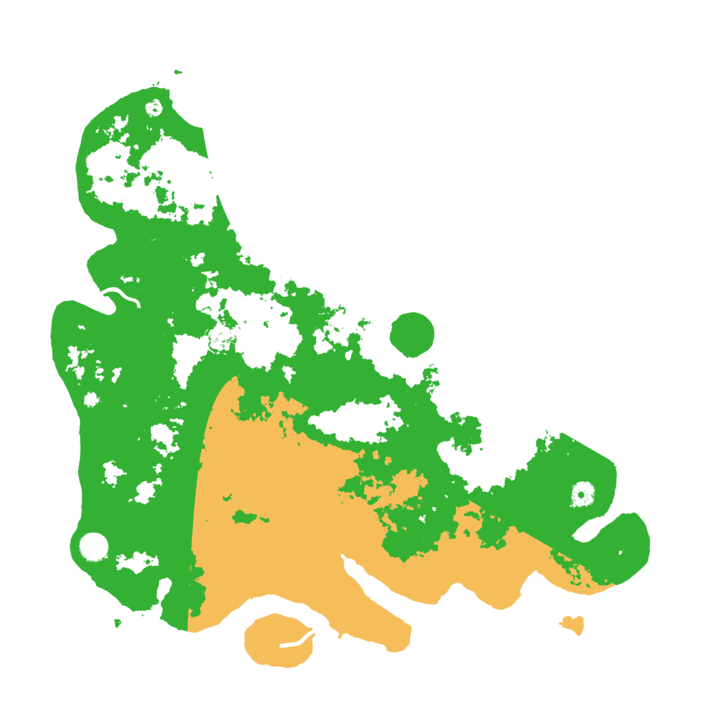 Biome Rust Map: Procedural Map, Size: 4300, Seed: 3333