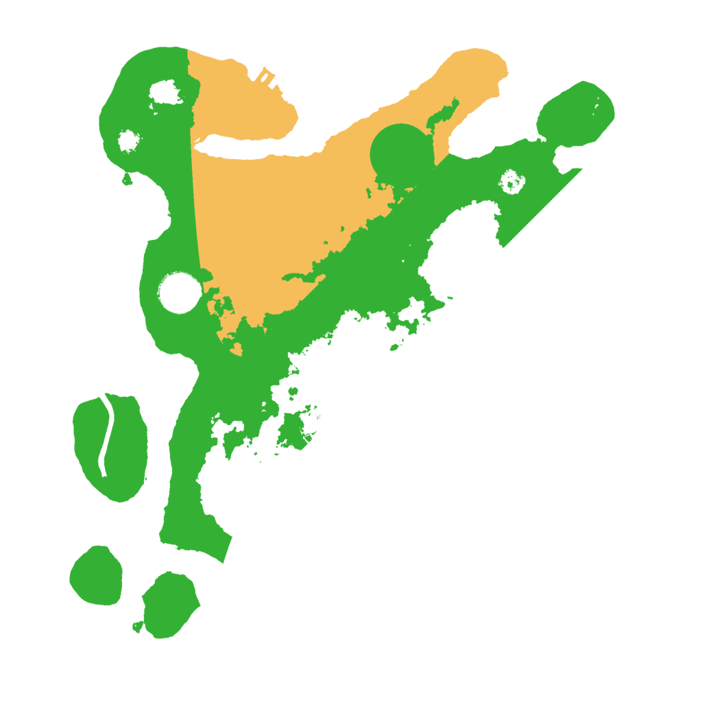 Biome Rust Map: Procedural Map, Size: 3000, Seed: 1901622928