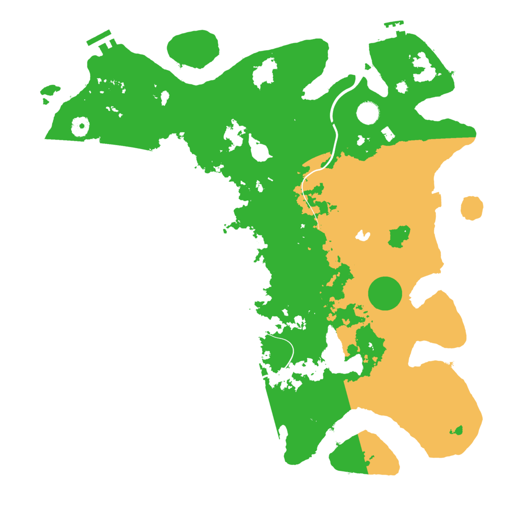 Biome Rust Map: Procedural Map, Size: 4000, Seed: 959504