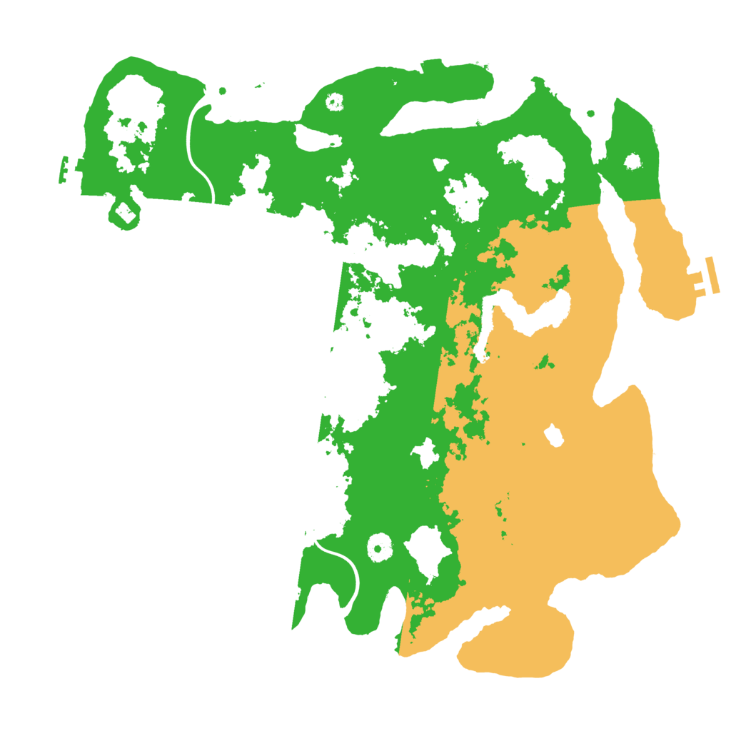 Biome Rust Map: Procedural Map, Size: 4000, Seed: 481074
