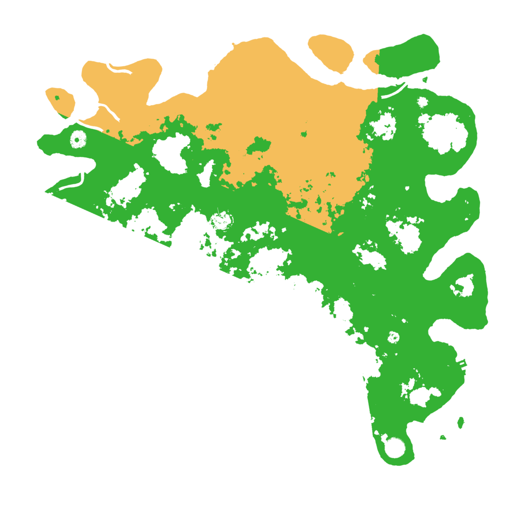 Biome Rust Map: Procedural Map, Size: 4500, Seed: 1135553877
