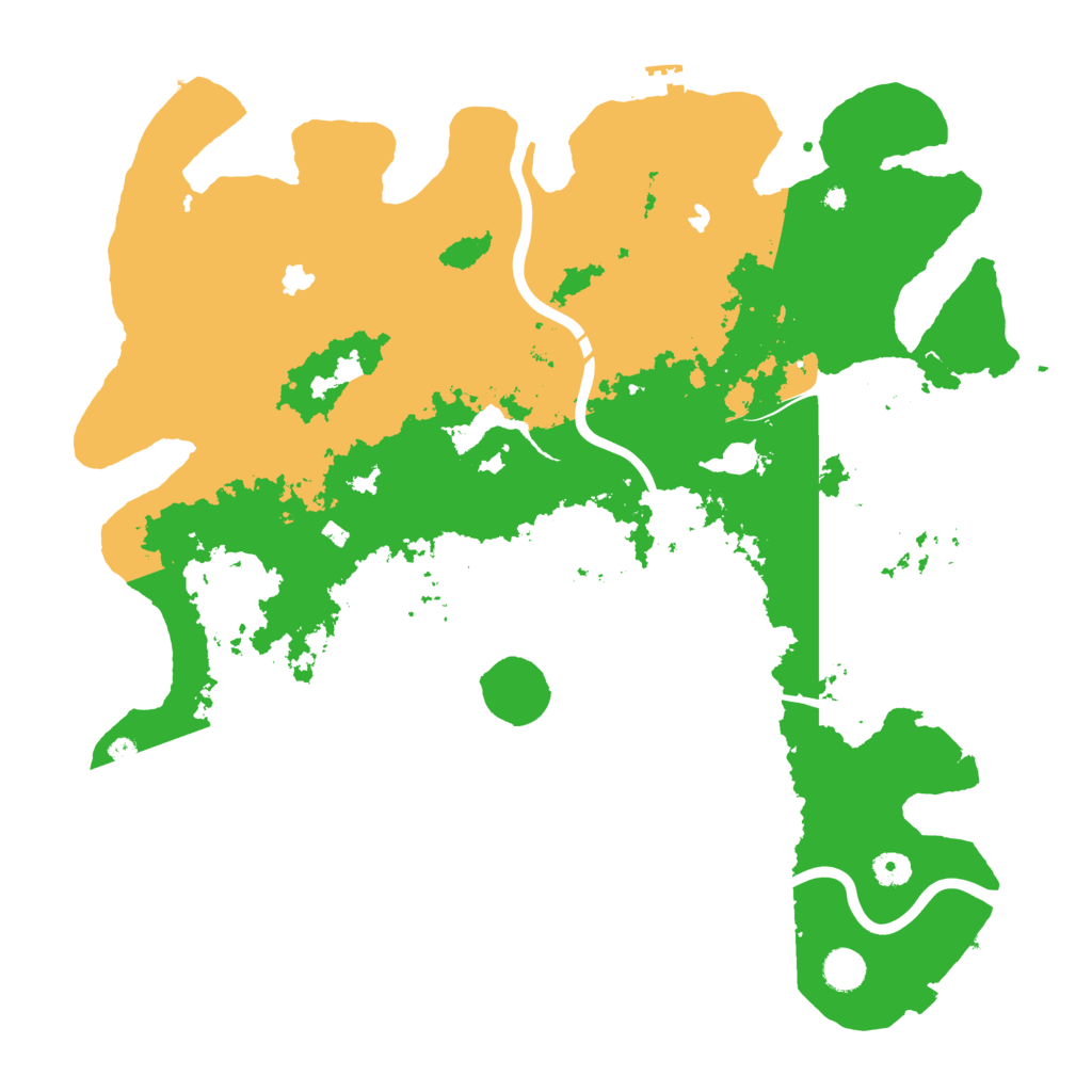 Biome Rust Map: Procedural Map, Size: 4500, Seed: 700776852