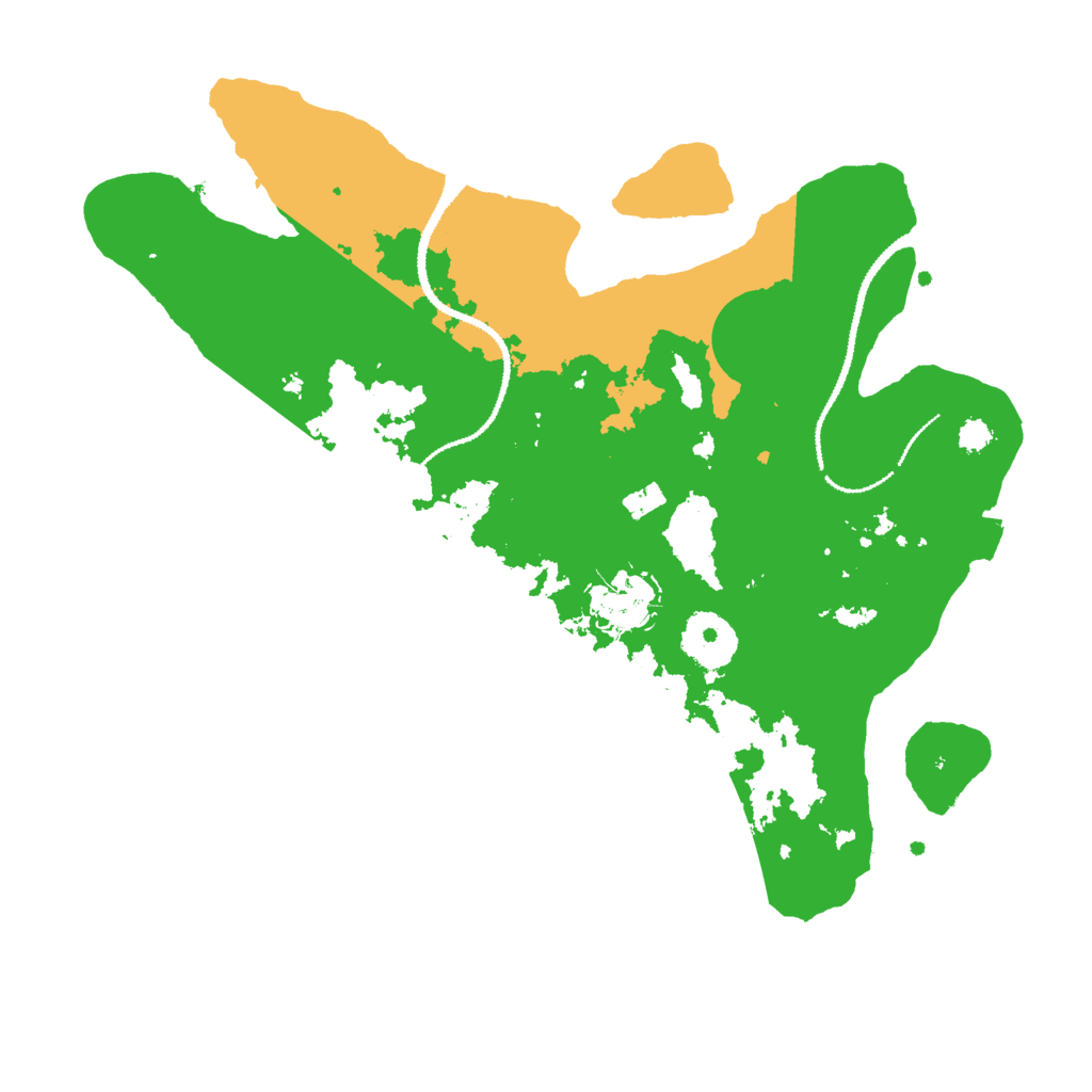 Biome Rust Map: Procedural Map, Size: 3000, Seed: 1910392840
