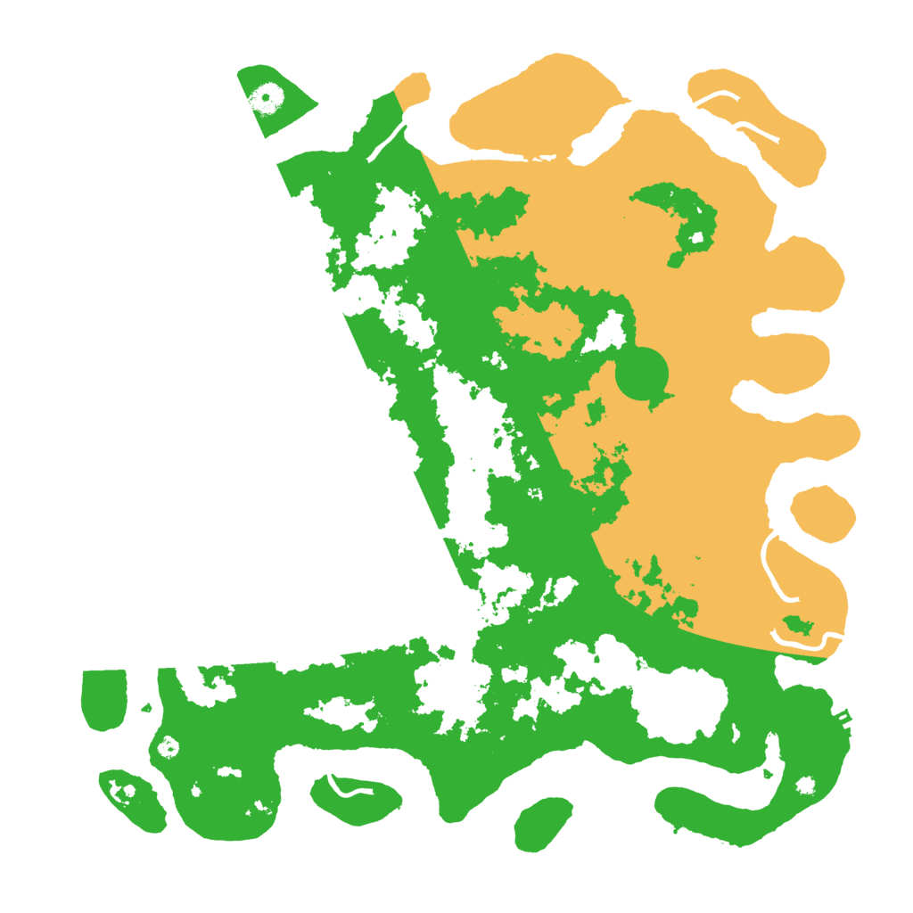 Biome Rust Map: Procedural Map, Size: 4500, Seed: 37593