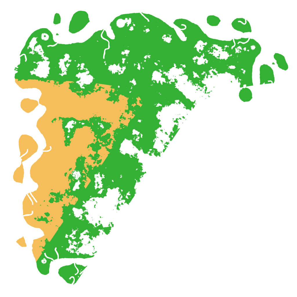 Biome Rust Map: Procedural Map, Size: 6000, Seed: 2412