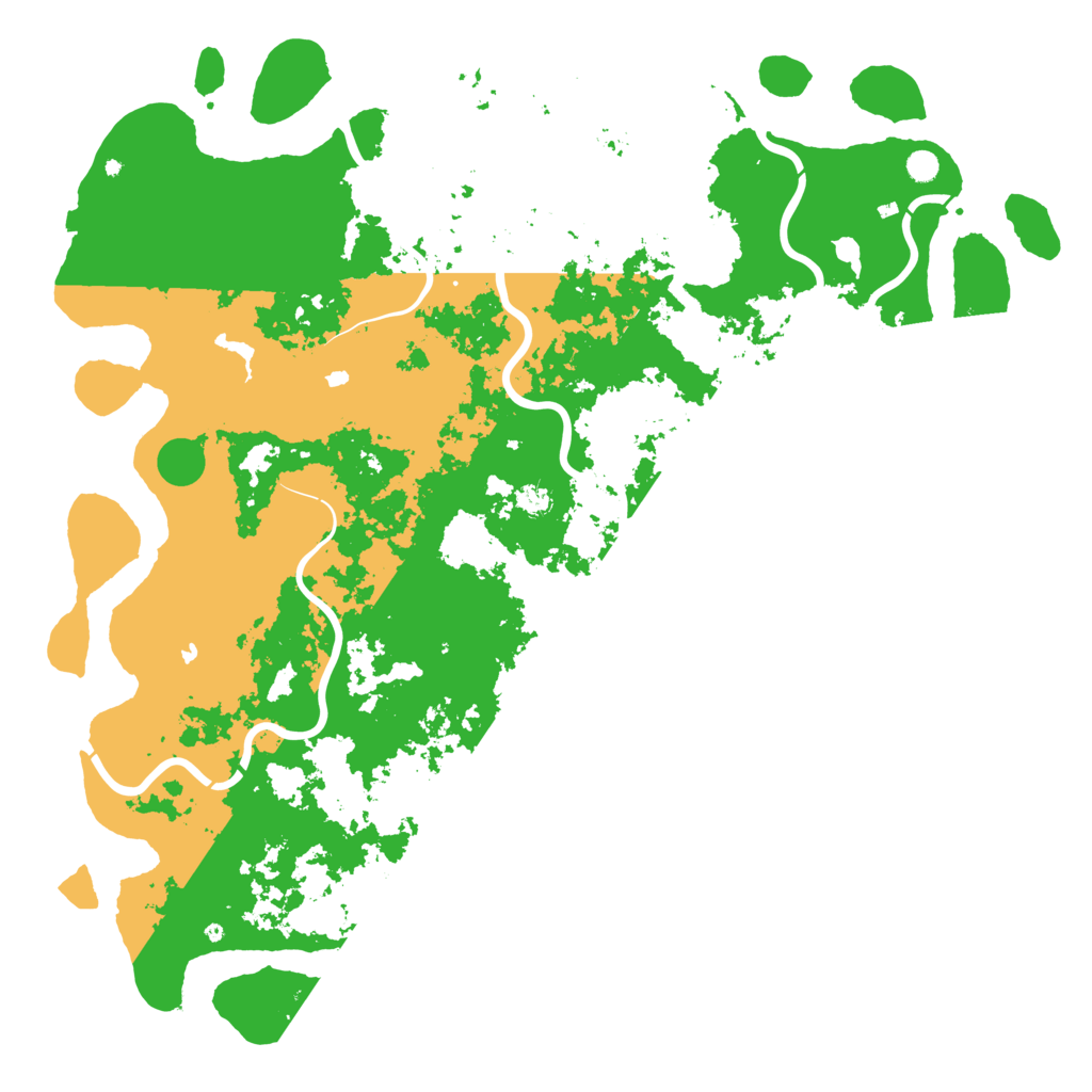 Biome Rust Map: Procedural Map, Size: 6000, Seed: 2412