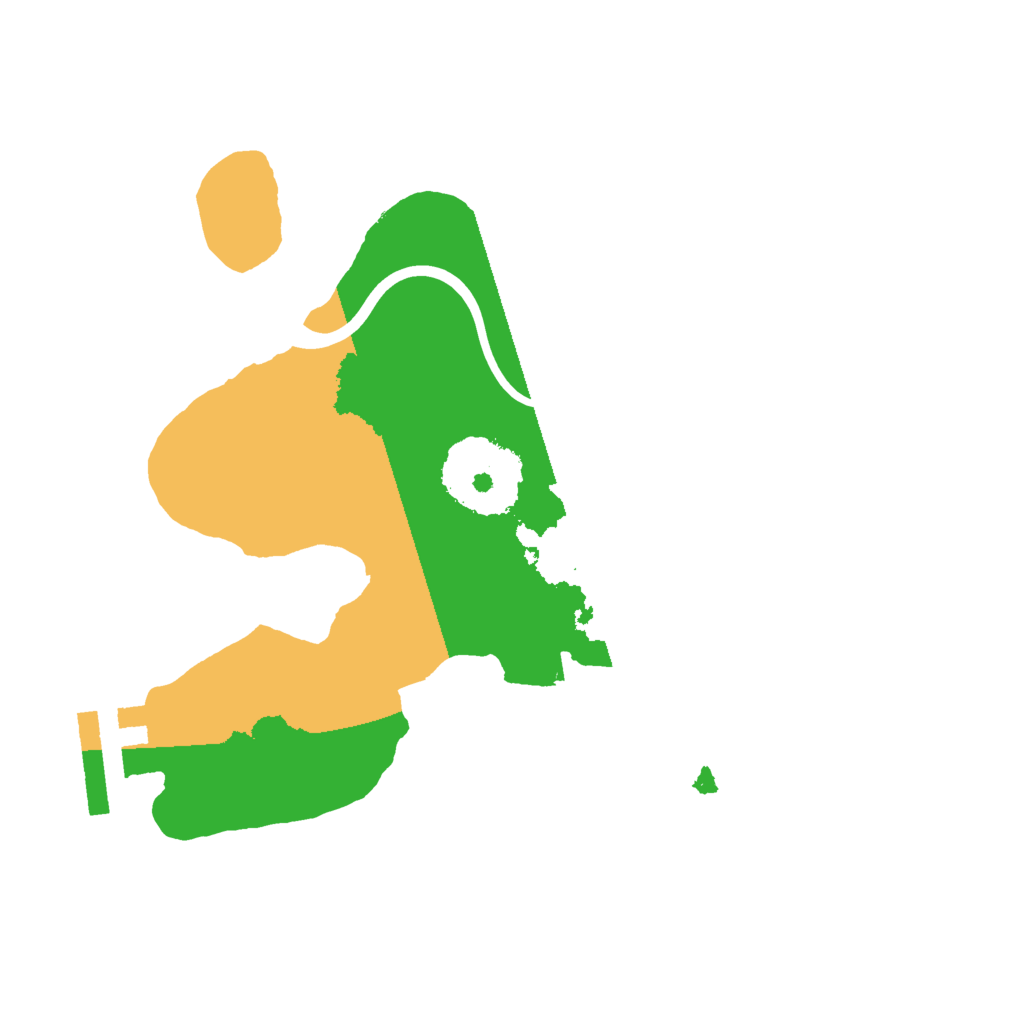 Biome Rust Map: Procedural Map, Size: 2000, Seed: 2406