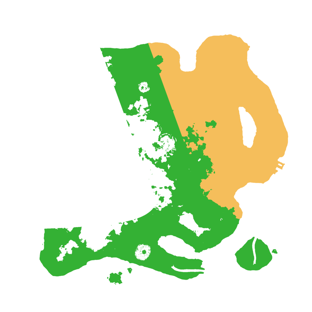 Biome Rust Map: Procedural Map, Size: 3000, Seed: 569172426