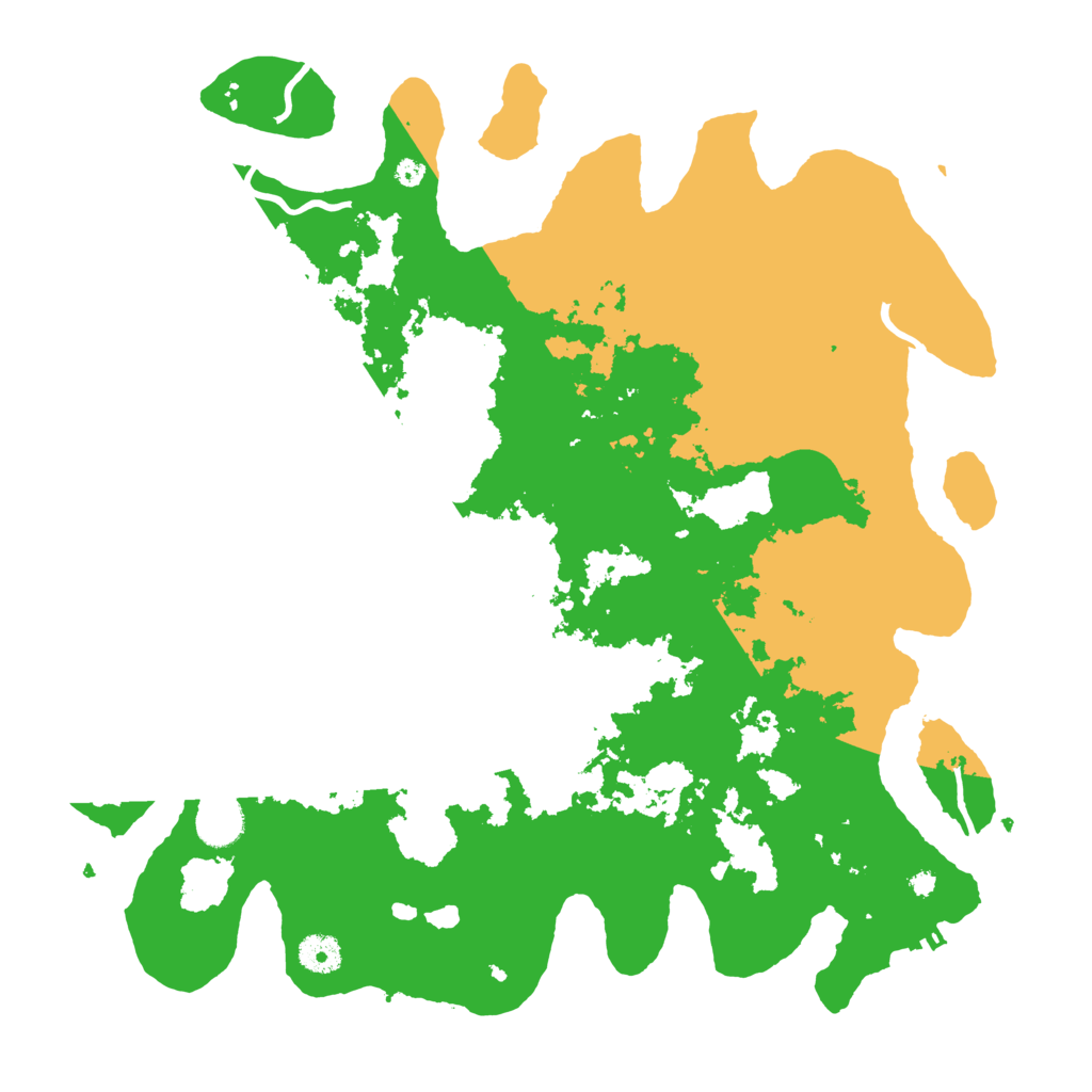 Biome Rust Map: Procedural Map, Size: 4000, Seed: 7530