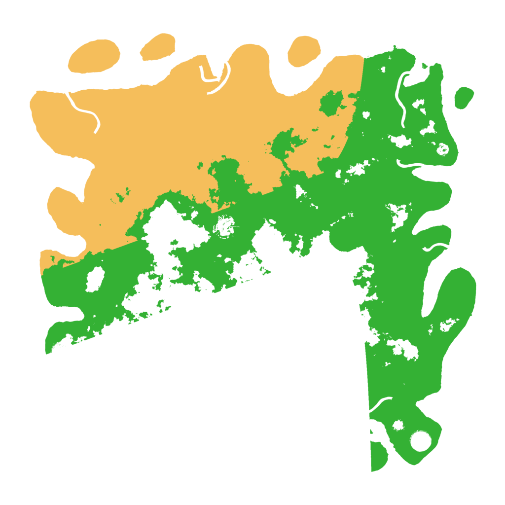 Biome Rust Map: Procedural Map, Size: 4300, Seed: 27764