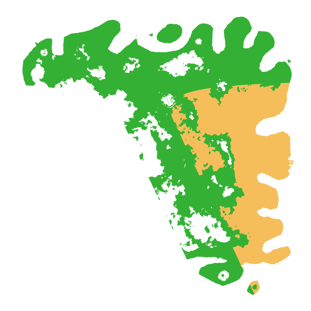 Biome Rust Map: Procedural Map, Size: 4500, Seed: 19971121