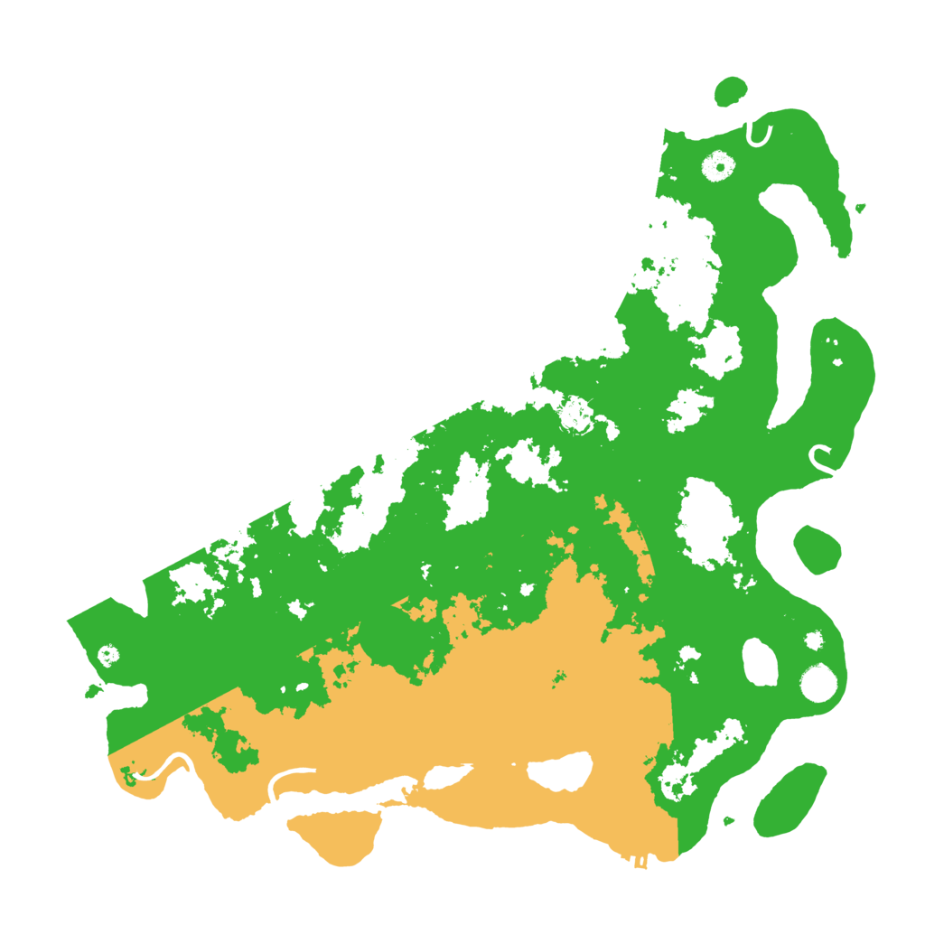 Biome Rust Map: Procedural Map, Size: 4500, Seed: 4082022