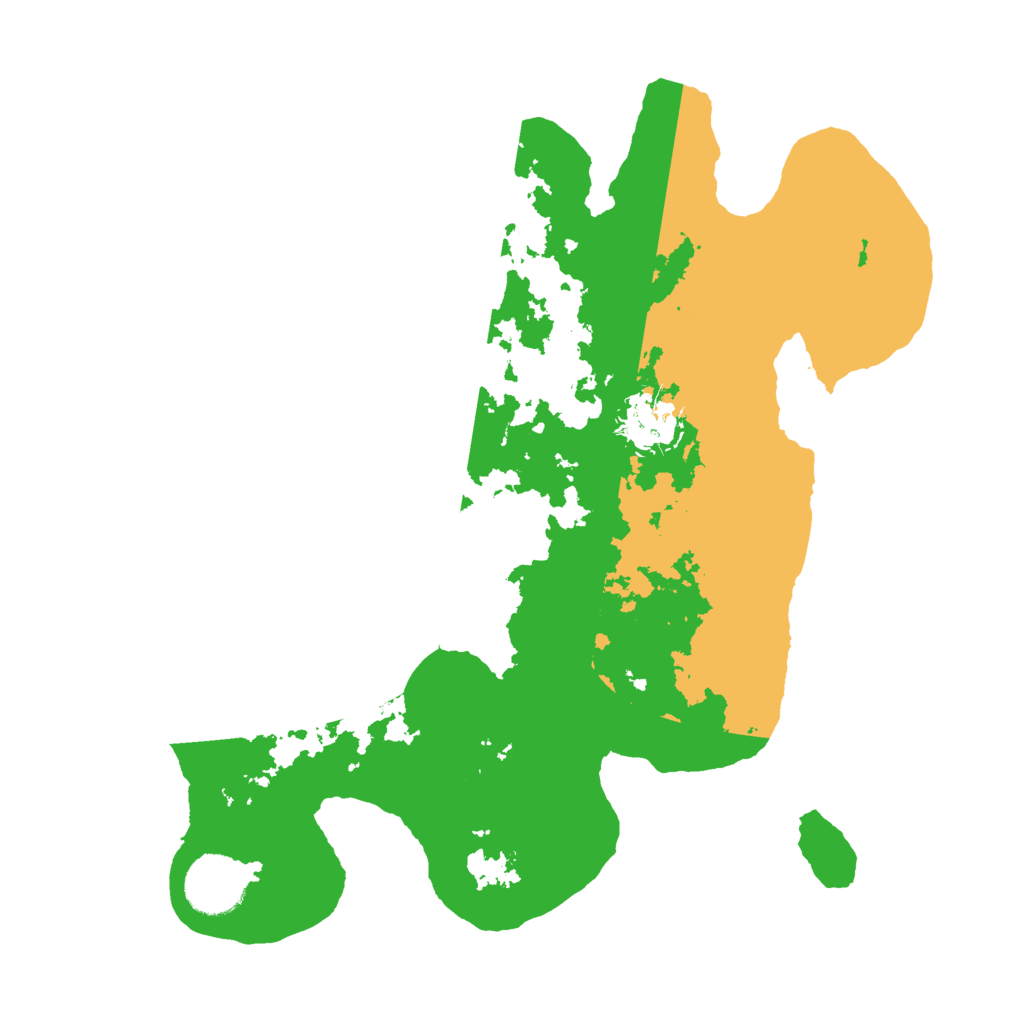 Biome Rust Map: Barren, Size: 3000, Seed: 1489501515