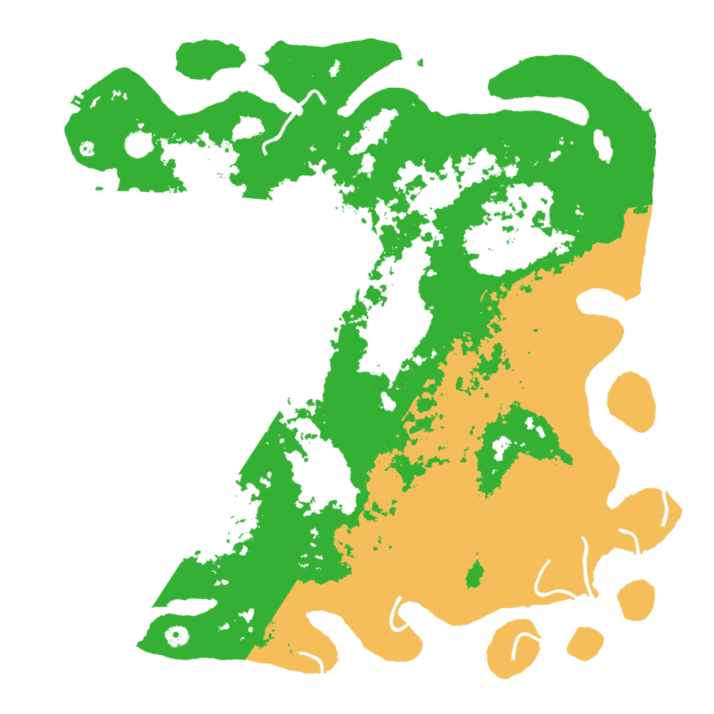 Biome Rust Map: Procedural Map, Size: 4800, Seed: 3077129