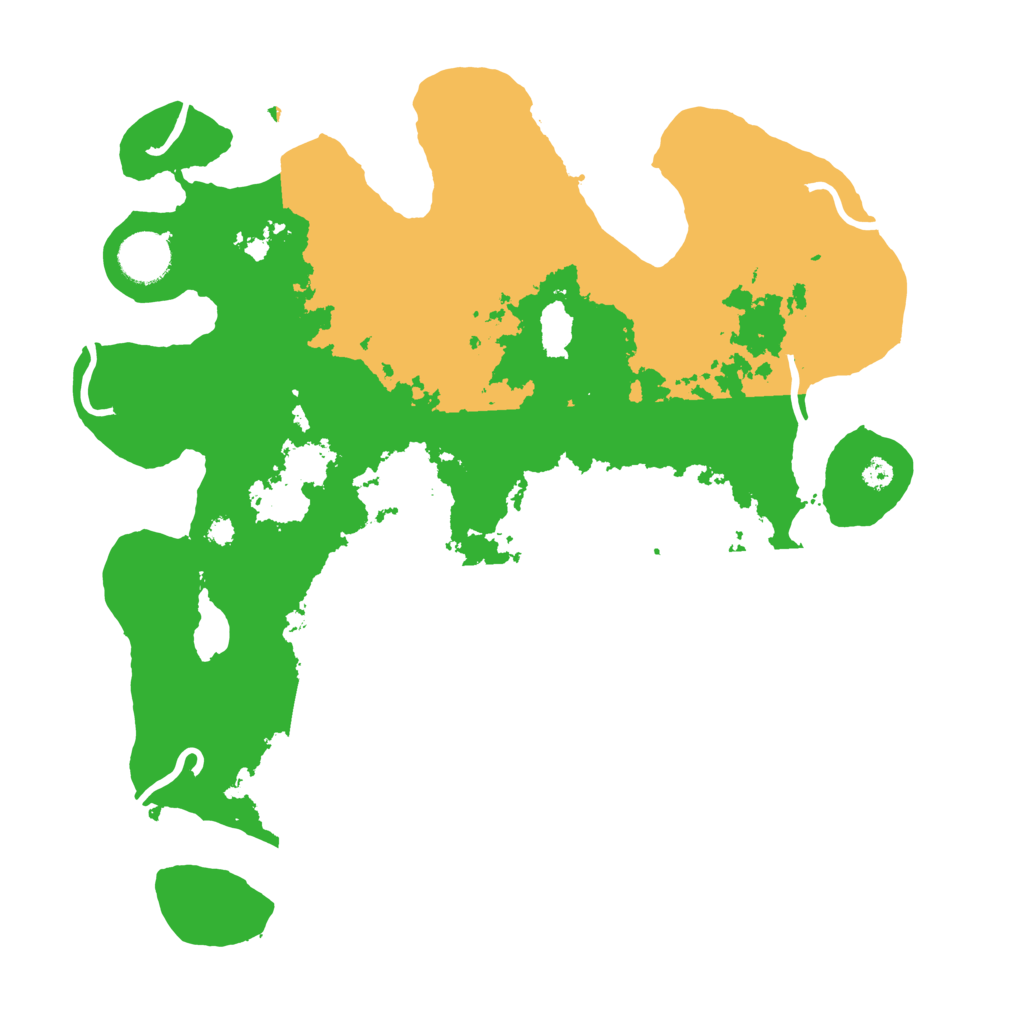 Biome Rust Map: Procedural Map, Size: 3500, Seed: 8767435