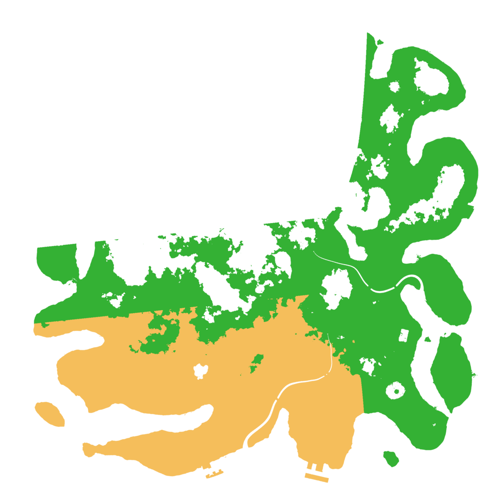 Biome Rust Map: Procedural Map, Size: 4252, Seed: 22