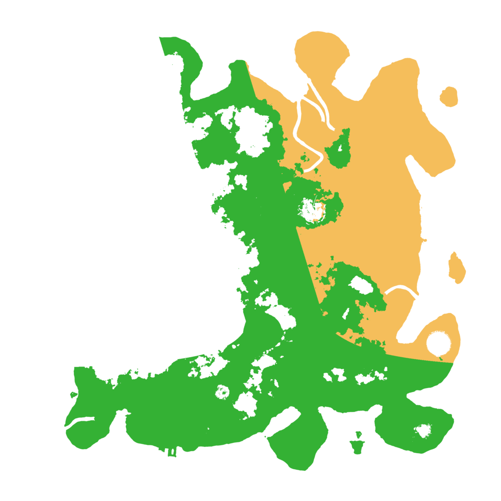 Biome Rust Map: Procedural Map, Size: 3650, Seed: 1114662272