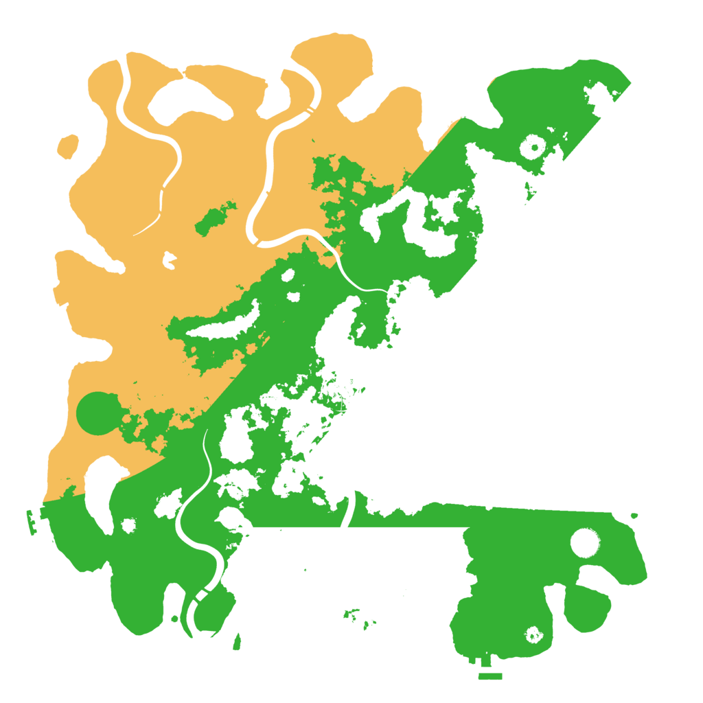 Biome Rust Map: Procedural Map, Size: 4250, Seed: 1313661907