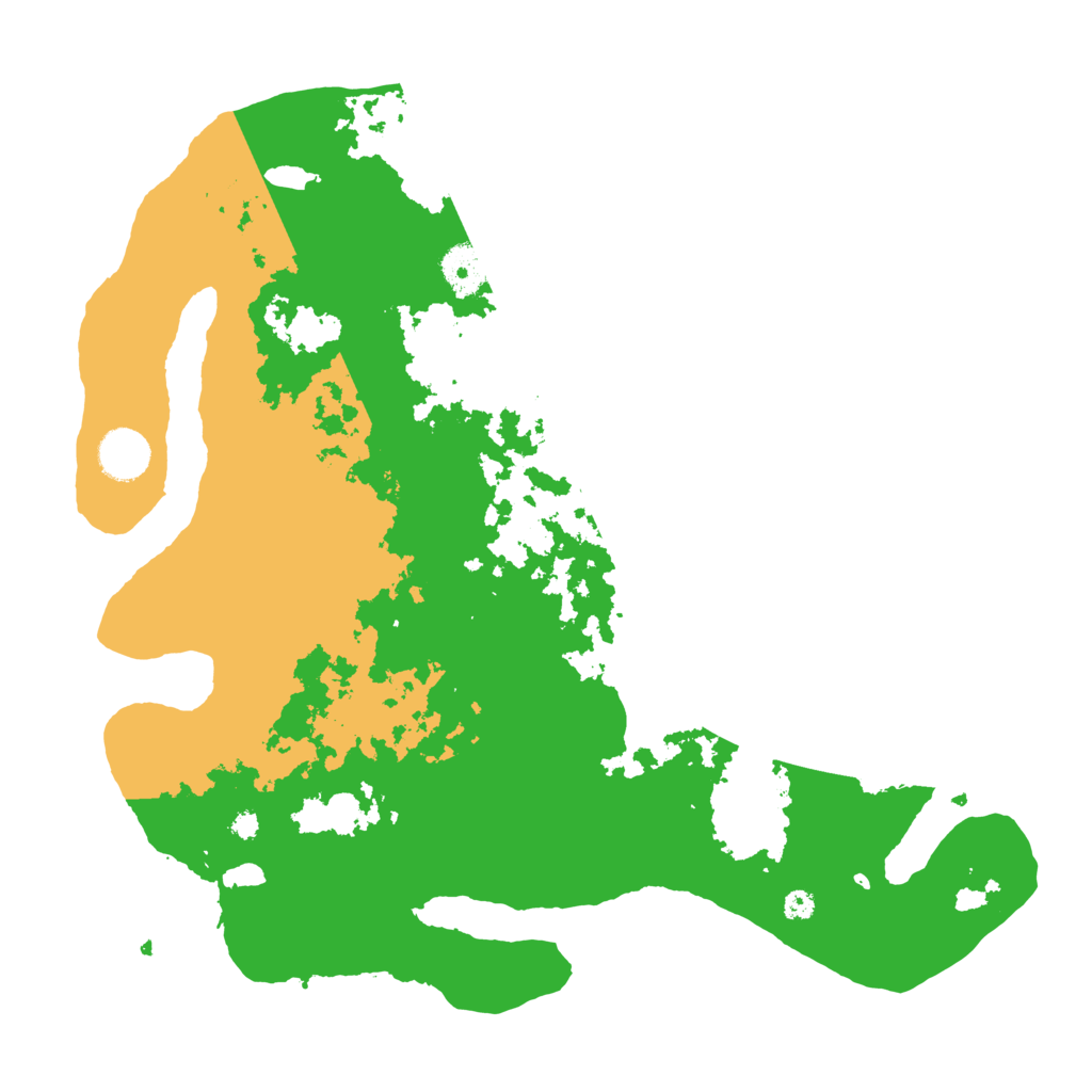 Biome Rust Map: Procedural Map, Size: 3700, Seed: 1191458143