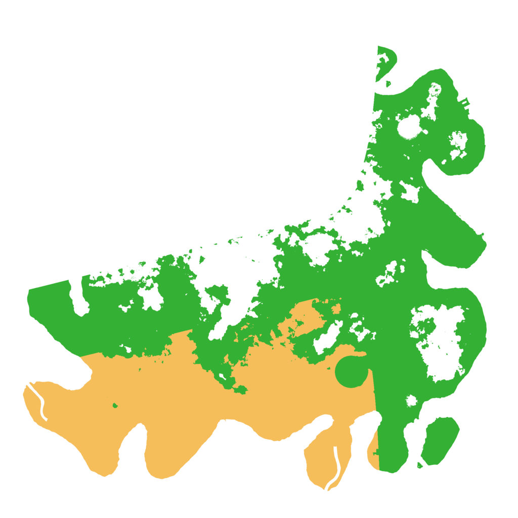 Biome Rust Map: Procedural Map, Size: 4253, Seed: 2010