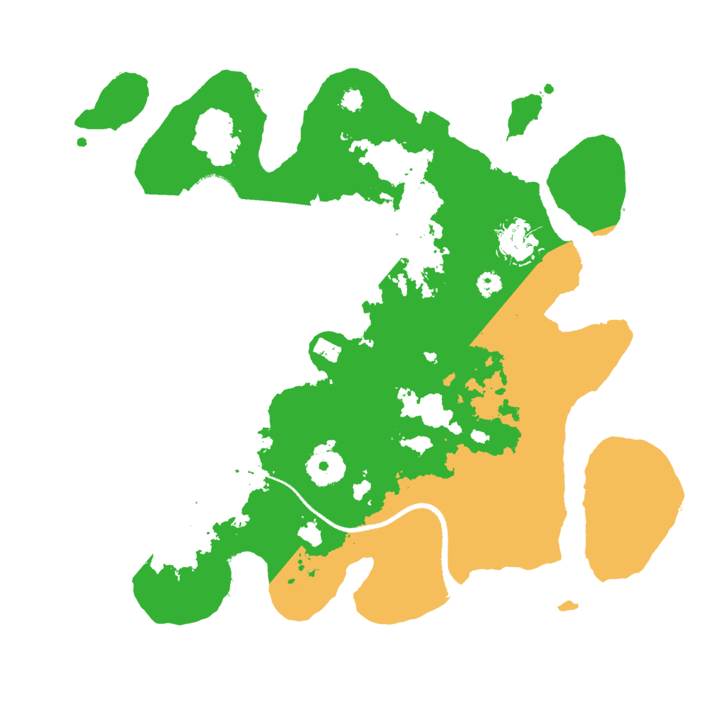 Biome Rust Map: Procedural Map, Size: 3000, Seed: 27044